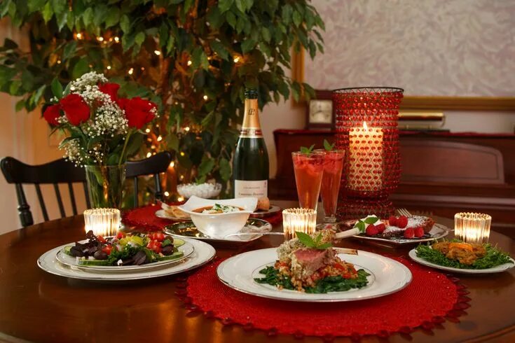 Праздничный ужин фото Romantic Dinner for Two Romantic dinners, Romantic dinner for two, Romantic home