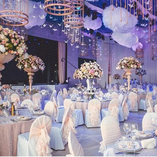 Праздничный зал фото Dreamy Wedding Decoration