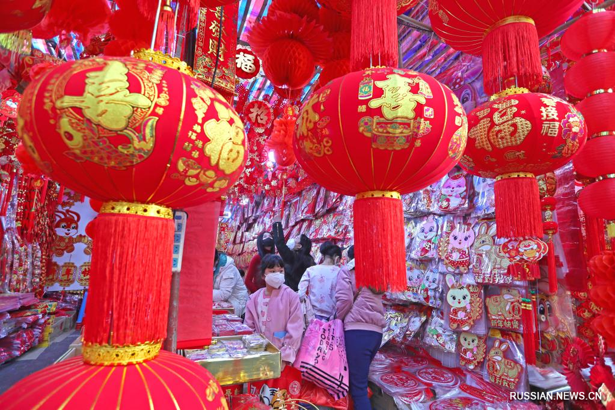 Праздник в китае сегодня фото News photo: China preparing for Spring Festival