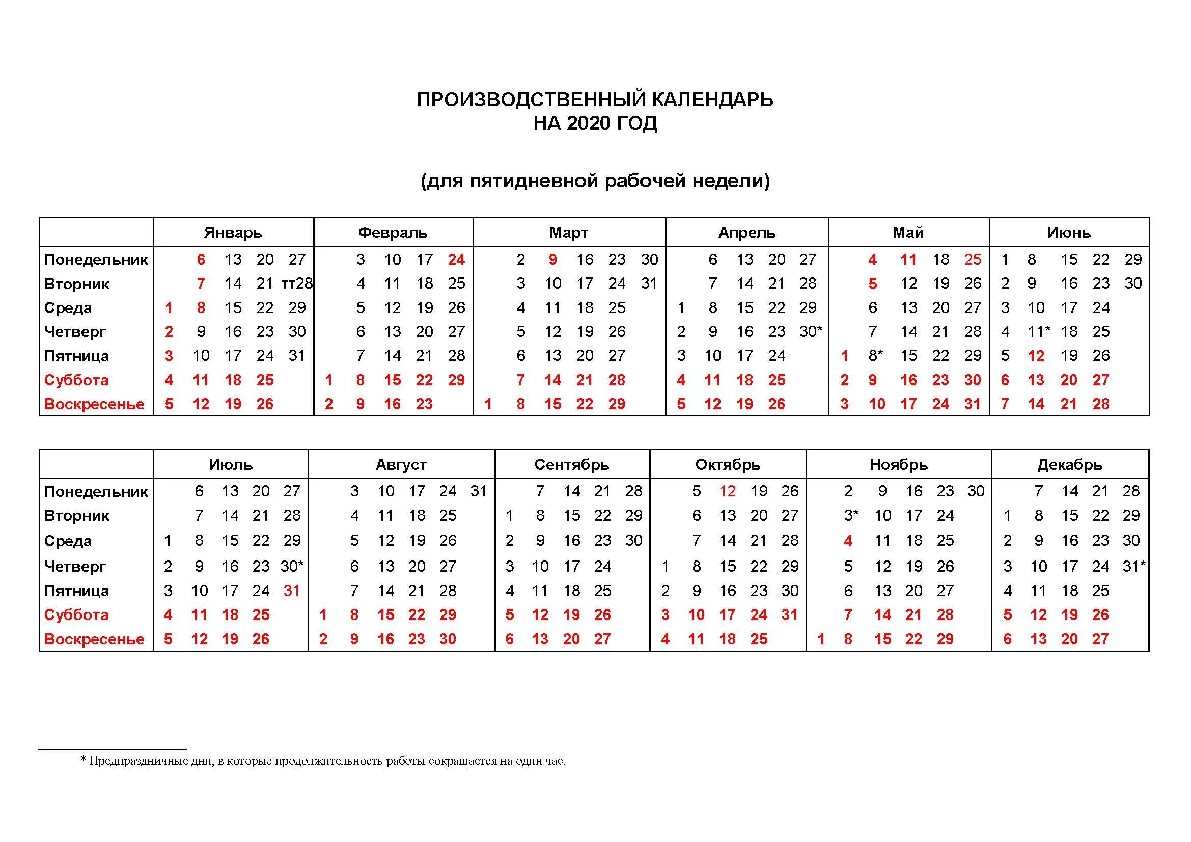 Праздника 2020 производственный календарь Норма рабочего времени в Республике Башкортостан