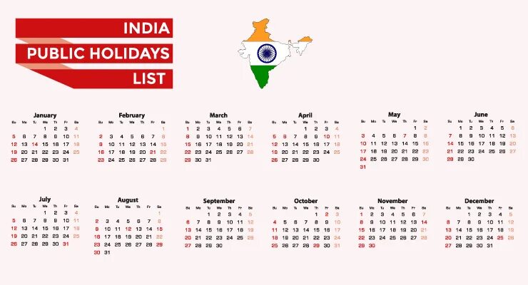 Праздники индии календарь India Public Holidays List 2022