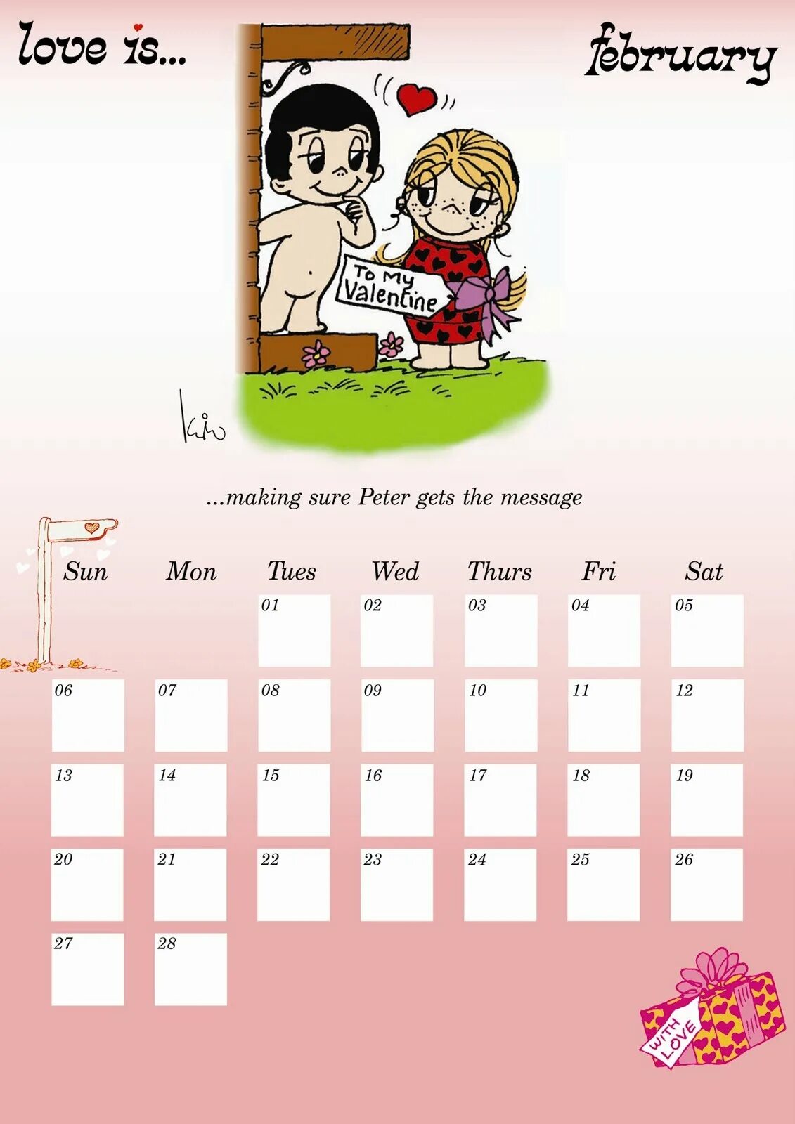 Праздники любви календарь My Love Calendar