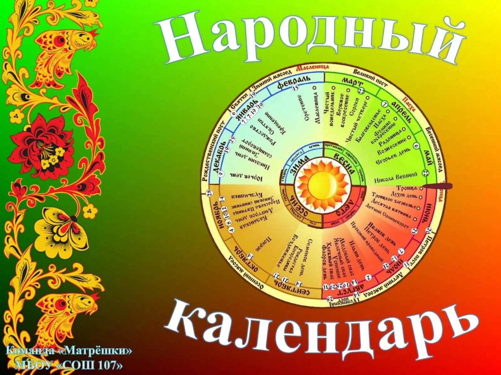 Праздники народного календаря в октябре Народный календарь" 2020, Борисоглебский район - дата и место проведения, програ
