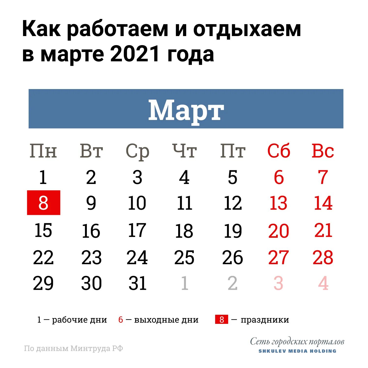 Праздники в марте в россии календарь Как работаем в марте в дни выборов