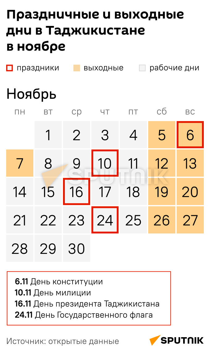 Праздники в ноябре выходные календарь Какие праздники отмечают в Таджикистане в ноябре