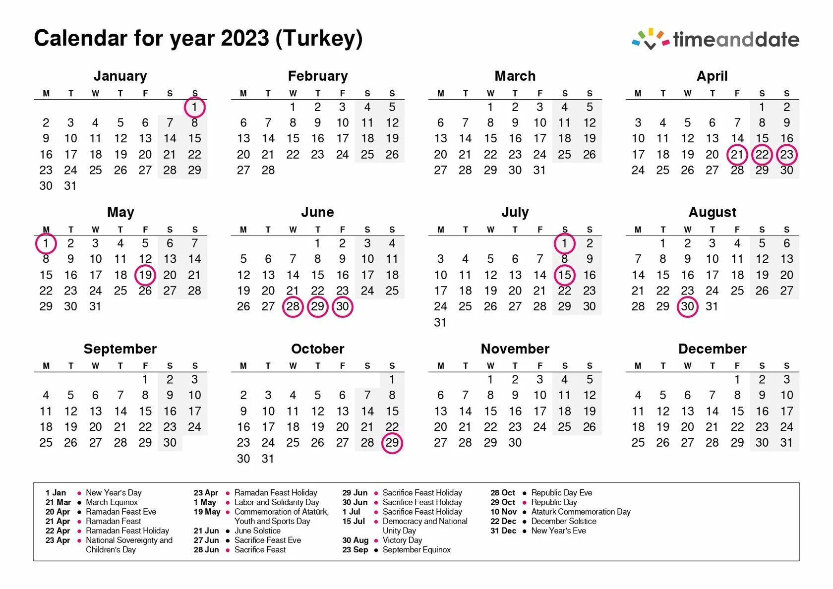 Праздники в турции 2024 календарь Выходные дни и национальные праздники в Турции в 2023 году