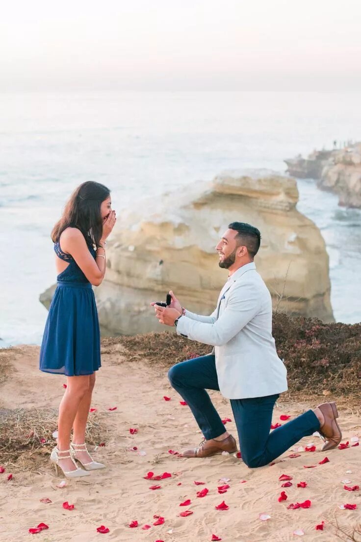 Предложение руки и сердца фото Love Surprises? You Are Going To Love This Surprise Sunset Proposal! Engagement 