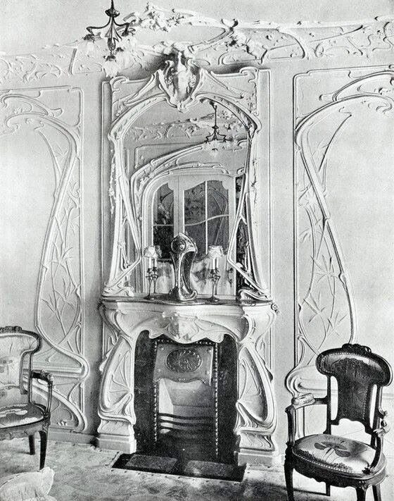 Предмет интерьера в стиле модерн Georges Farcy, interior of the architect’s house on rue Villaret-Joyeuse, Paris,