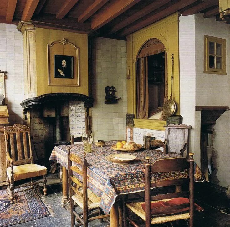 Предметы интерьера городского дома 18 века Posts about 17th century Dutch interiors on Trouvais World of interiors, Dutch h