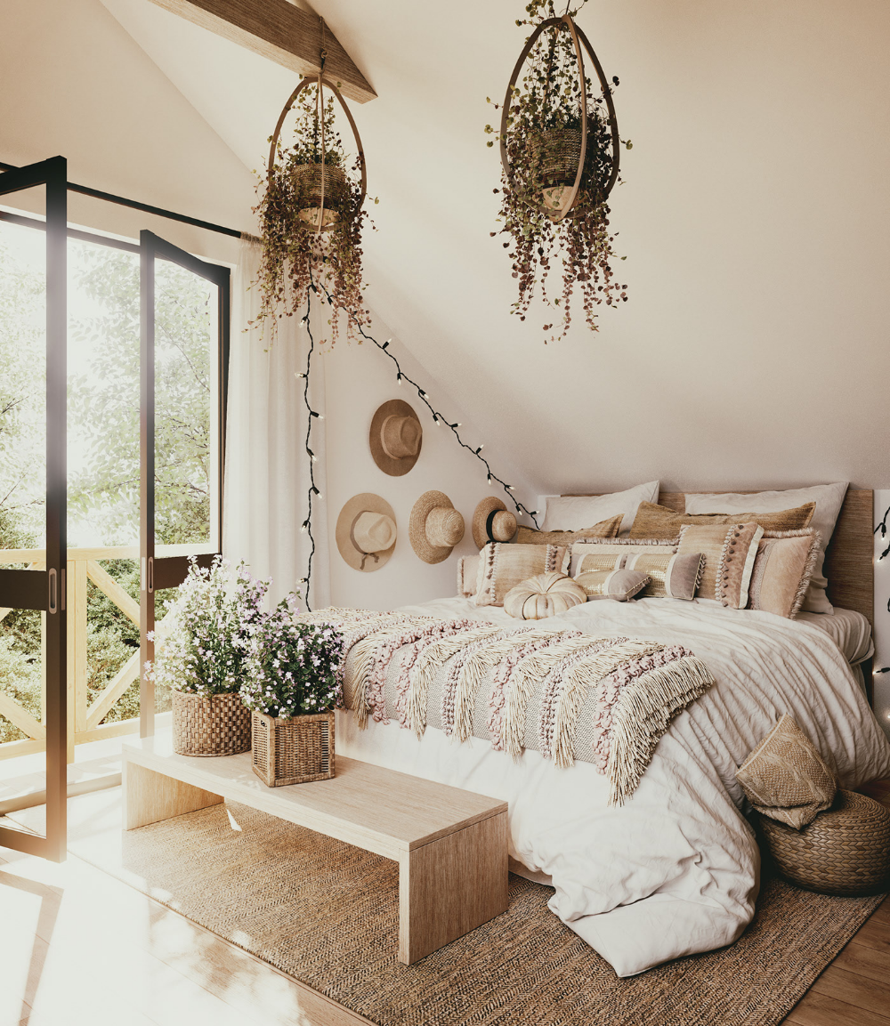 Предметы интерьера в спальню Boho Interior Design on Behance Room makeover bedroom, Redecorate bedroom, Room 