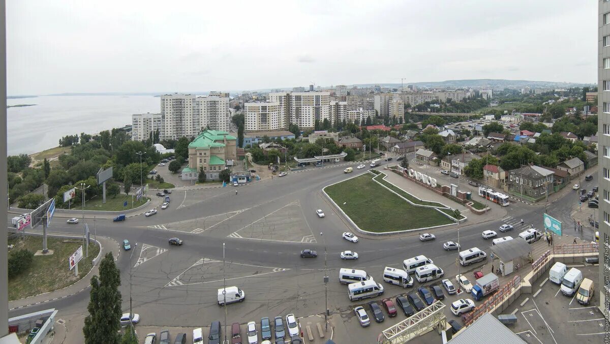 Предмостовая площадь саратов фото Панорамы Саратова с ЖК "Панорама" Жабкин Дзен