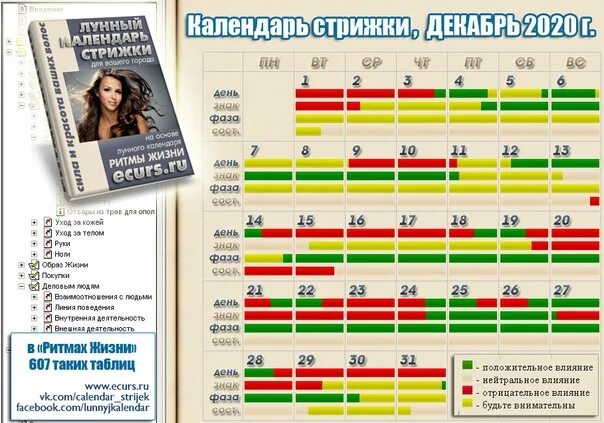 Предсказание ру календарь стрижек Хорошие дни для стрижки волос декабрь 2023