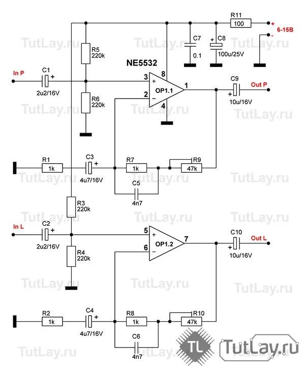 Малошумящий предварительный усилитель - rcl-radio.ru