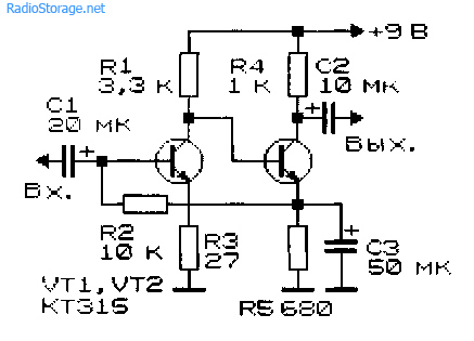 Предусилитель mc усилитель на транзисторах схема Ответы Mail.ru: Схема микрофоного усилителя
