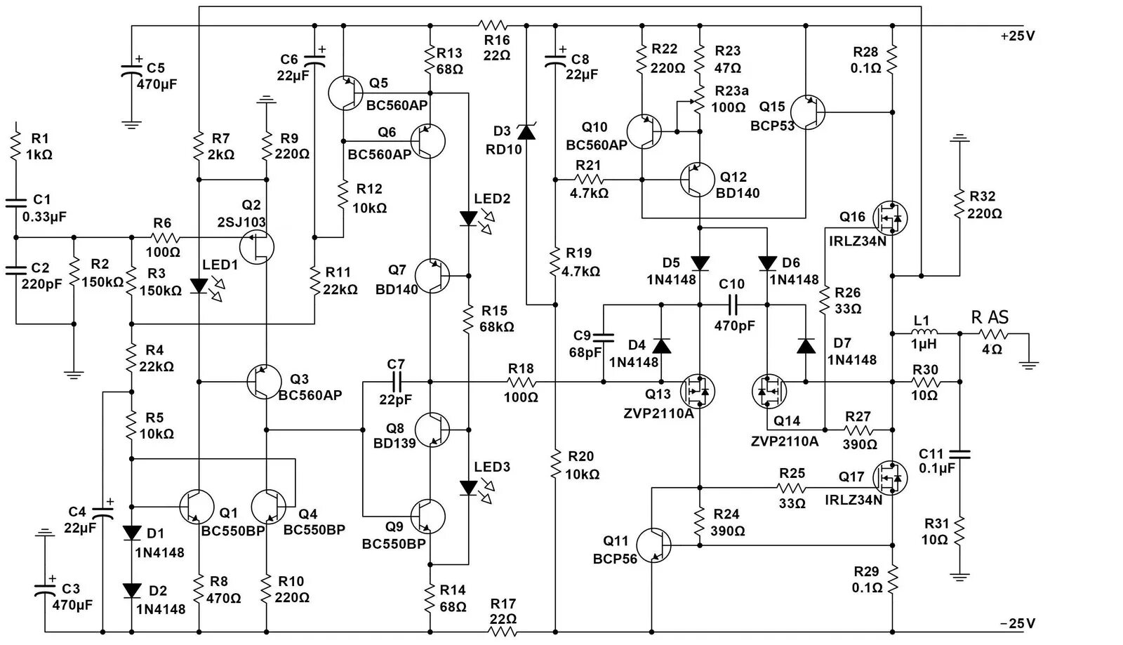 Предварительный hi fi усилитель схема усилителя amplifier - в разделе Статьи - audiohobby.ru