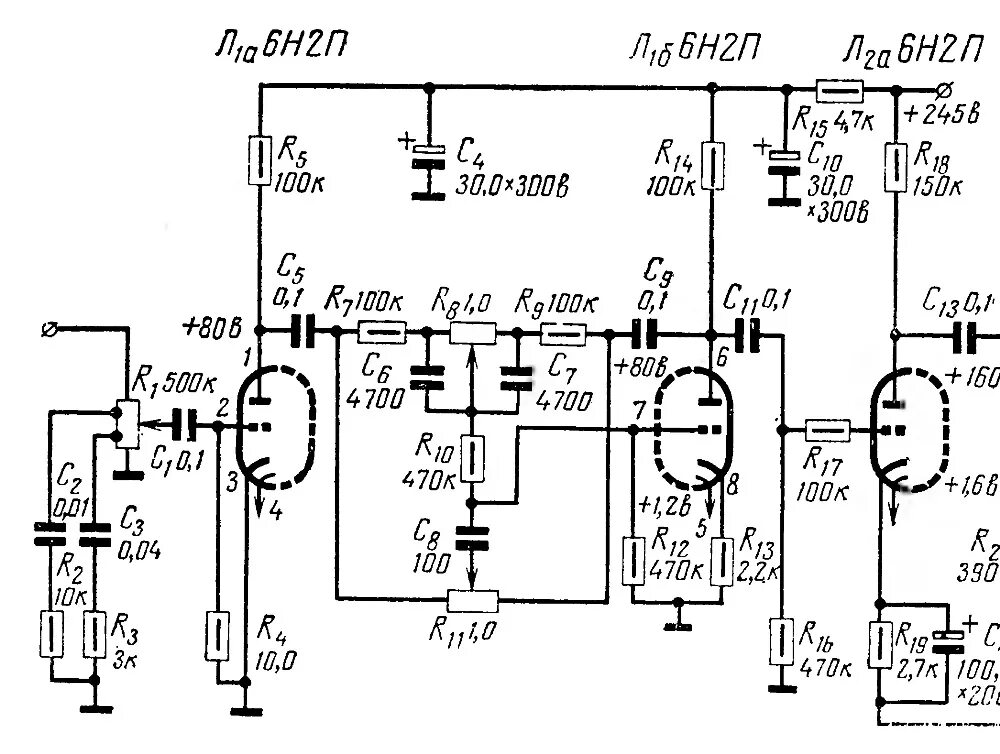 Предварительный ламповый усилитель с темброблоком схема Контент I_Avals - Страница 281 - Форум по радиоэлектронике