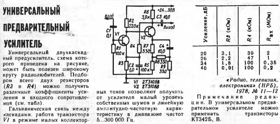 Предварительный усилитель своими руками схема Посоветуйте Схему Преампа - Для начинающих - Форум по радиоэлектронике