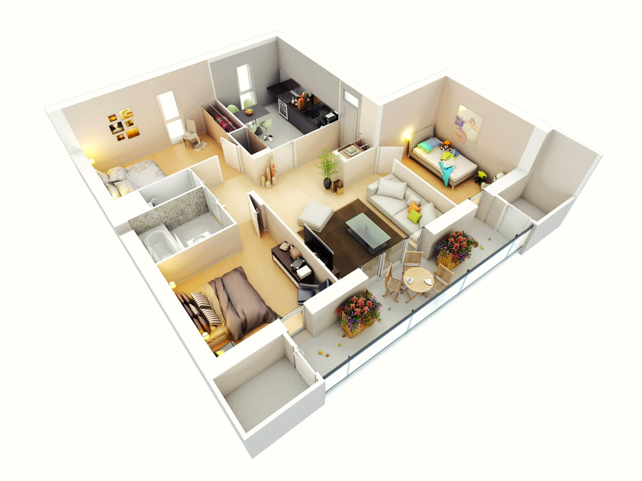 Преимущество квартиры планировки tiny house floor plan - Google Search Apartment floor plans, Three bedroom house