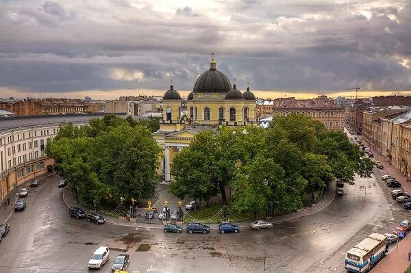 Преображенская площадь санкт петербург фото Спасо-Преображенский собор