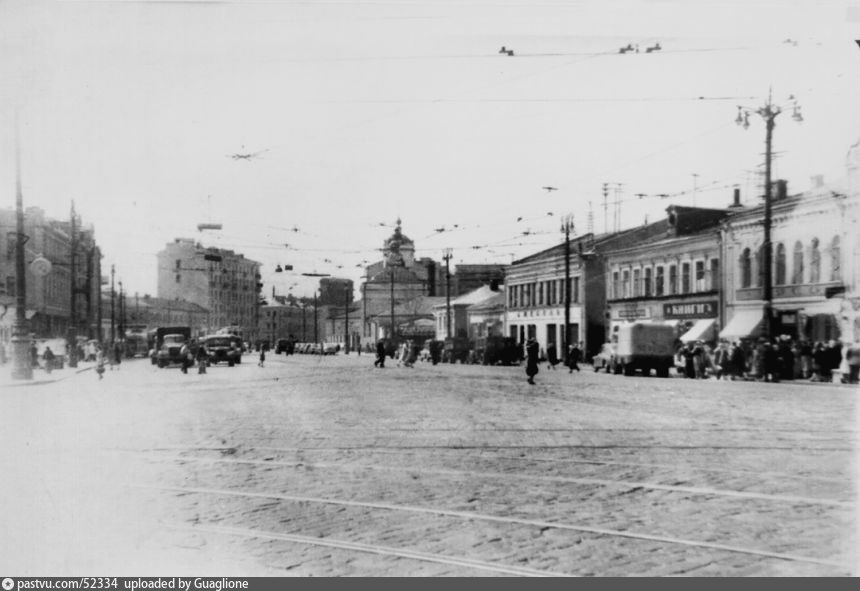 Преображенская площадь старые фото Преображенка. Вид к Яузе - Retro photos