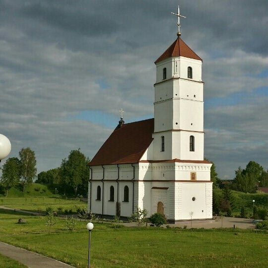 Преображенская церковь д шарино 56а фото Photos at Спасо–Преображенская Церковь - Заслаўе, Мiнская вобл.