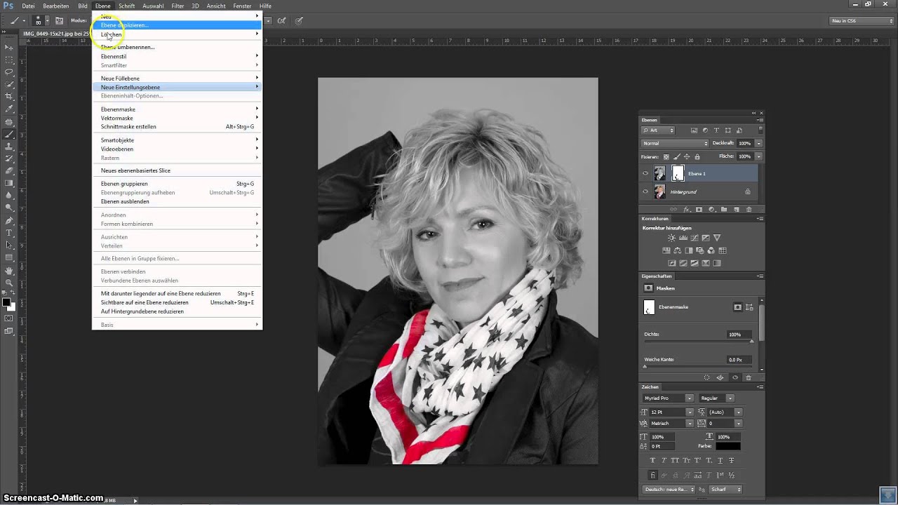 как раскрасить ретро фото Photoshop, Desktop screenshot