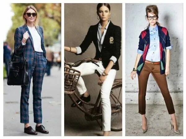 Преппи стиль женский PREPPY STYLE Trousers chinos - K4 Fashion