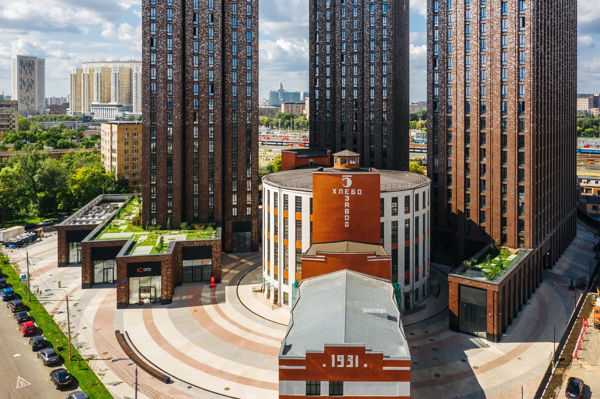 Пресня сити ходынская ул 2 фото Gallery of Presnya City Residential Complex / Sergei Tchoban + SPEECH - 18