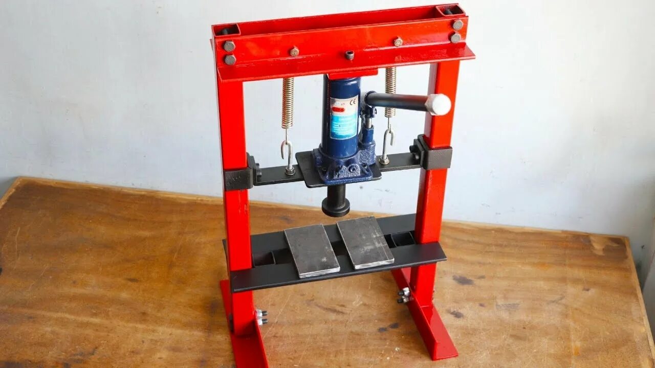 Пресс своими руками фото How To Make Hydraulic Press Machine DIY Mini Hydraulic Press Without Welding - Y