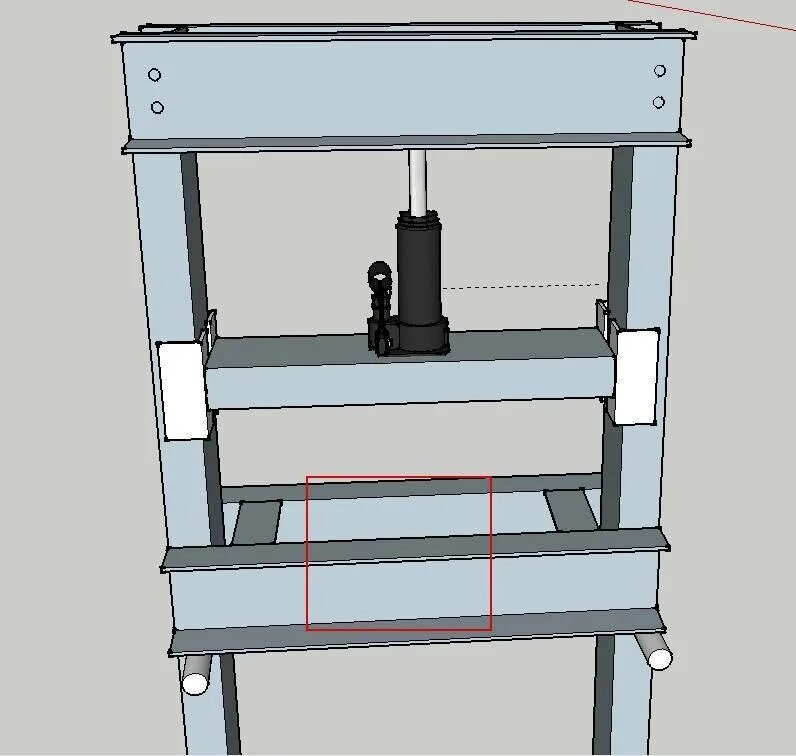 Пресс своими руками схема Гидравлический пресс своими руками из домкрата: как сделать, чертежи и технологи