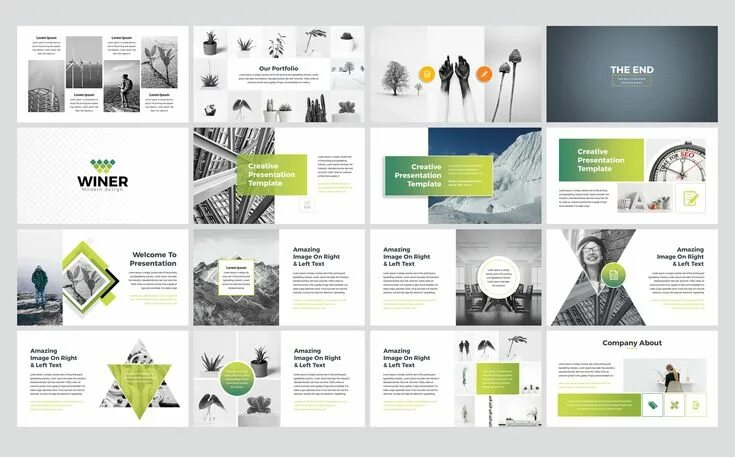 Презентация дизайн проекта пример The Brand Business Presentation PowerPoint template Powerpoint templates, Busine