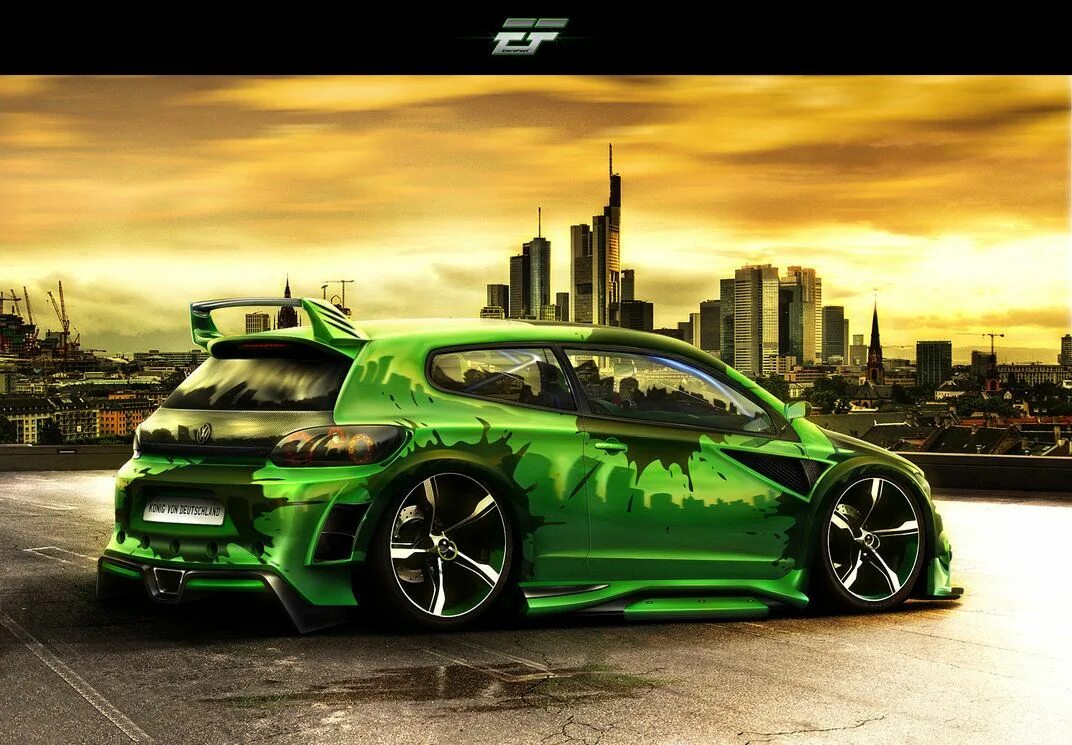 Презентация на тему тюнинг автомобилей Volkswagen Scirocco car Volkswagen, Car tuning, Cars