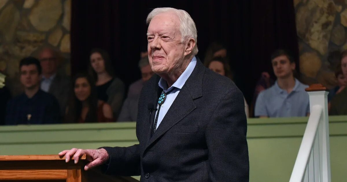 Президент картер сейчас фото I hope there's an age limit': Jimmy Carter says he couldn't have handled preside