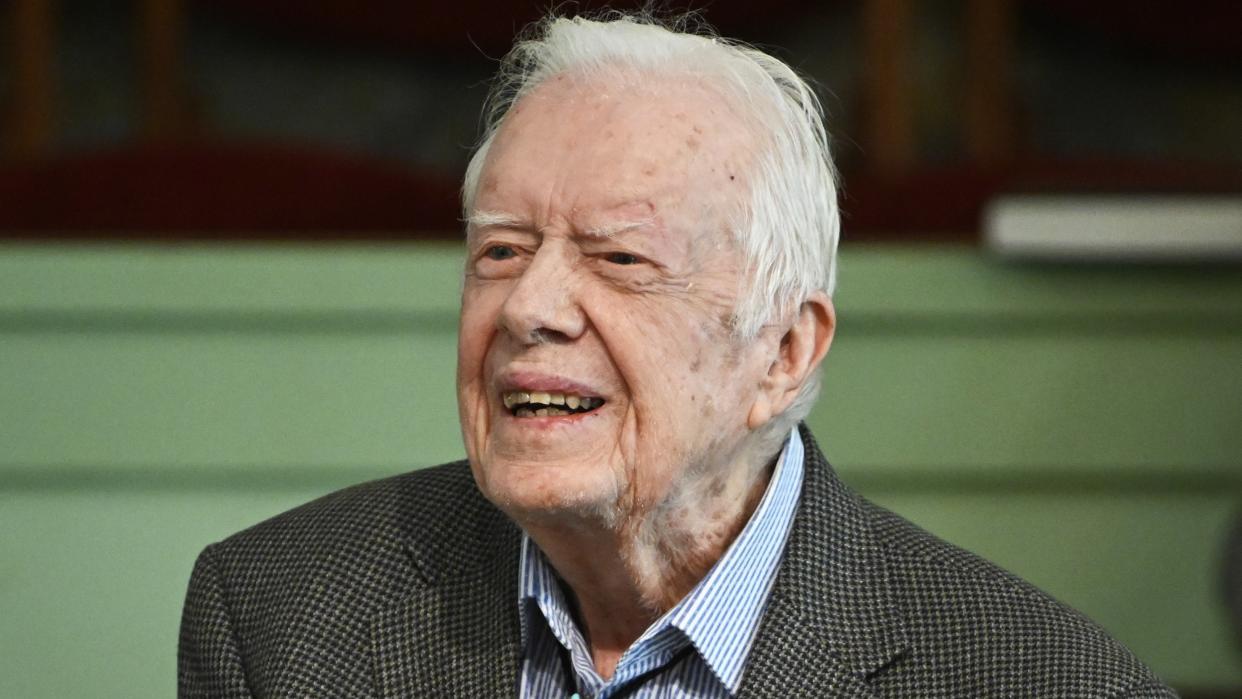 Президент картер сейчас фото Jimmy Carter taken to hospital with urinary tract infection