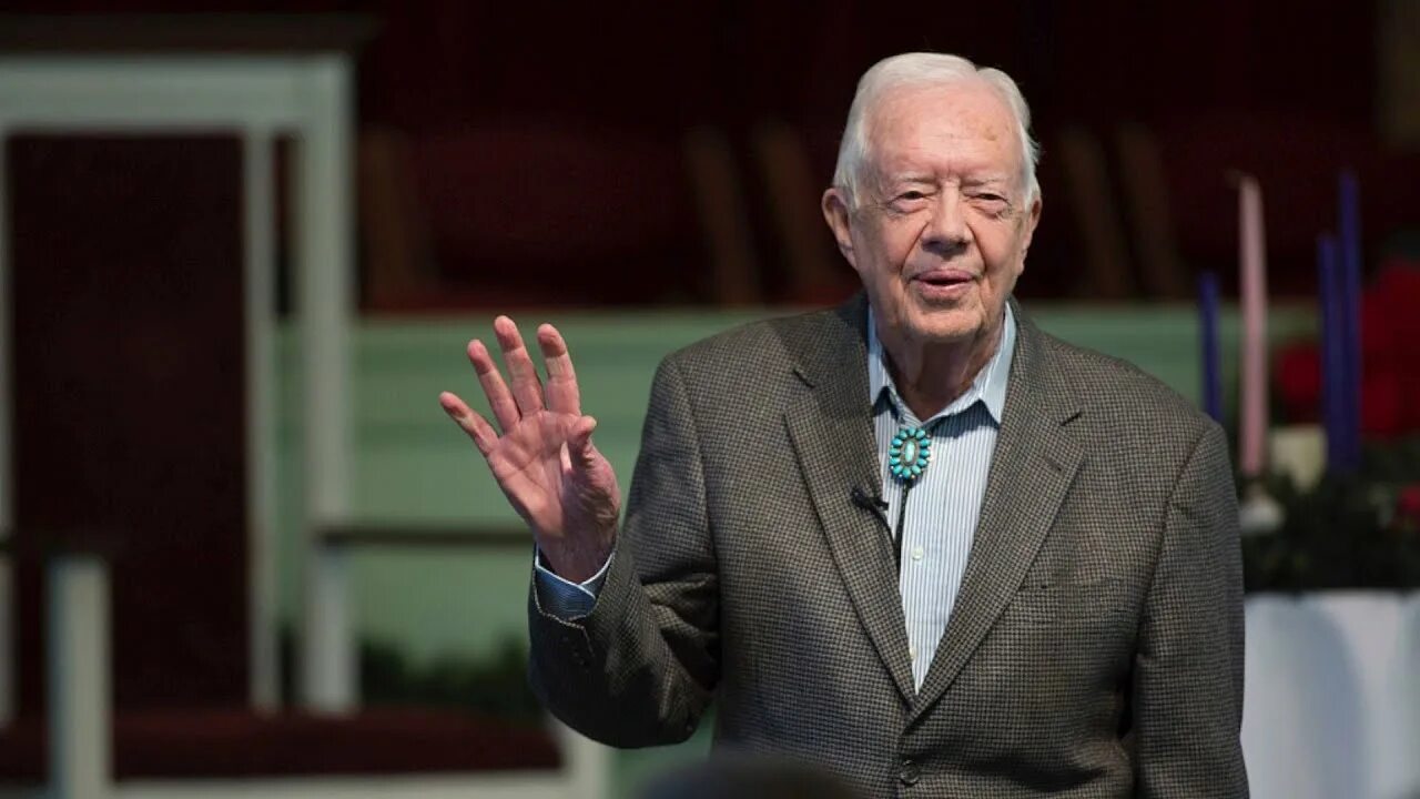 Президент картер сейчас фото Former U.S. President Jimmy Carter receiving hospice care at home - YouTube