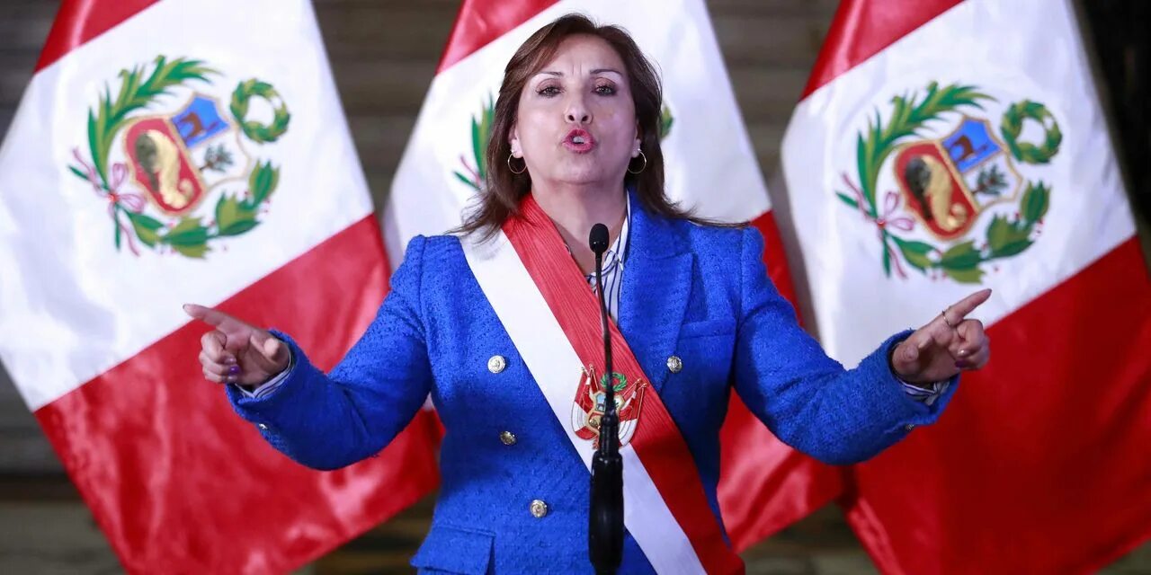 Президент перу фото Peru’s New President Dina Boluarte Proposes Early Elections After Protests - WSJ