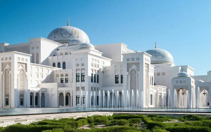 Президентский дворец в абу даби фото A Design Lover's Guide to Abu Dhabi Mansion designs, Abu dhabi, Luxury homes dre