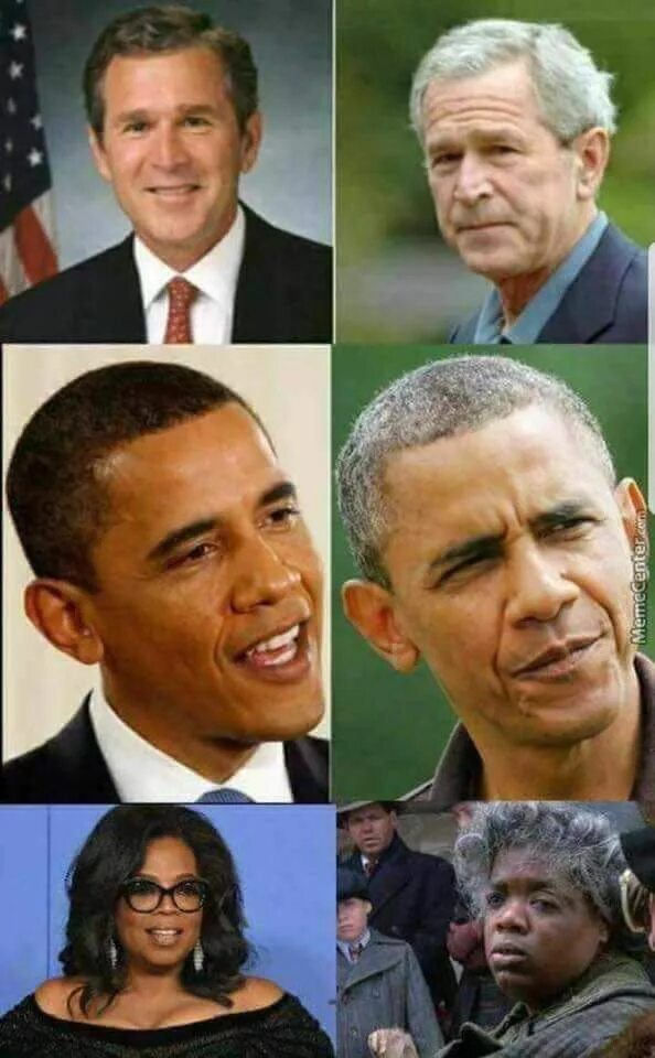 Президенты смешные фото Before/after being POTUS - 9GAG