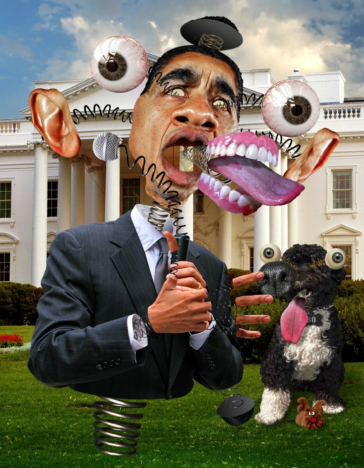 Президенты смешные фото Presidential Malfunction Obama funny, Caricature, Funny art