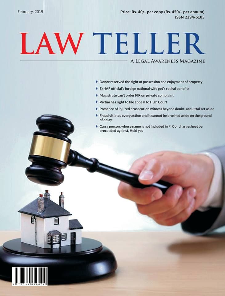 При оформлении банкротства отберут ли квартиру LT-FEB-2019 issue is now available... To subscribe LAWTELLER magazine, visit: ww