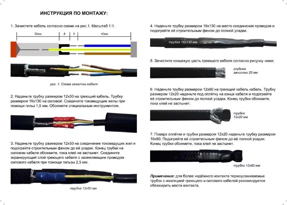 При подключении греющего кабеля выбивает автомат 10 глупых ошибок при монтаже греющего кабеля для обогрева труб