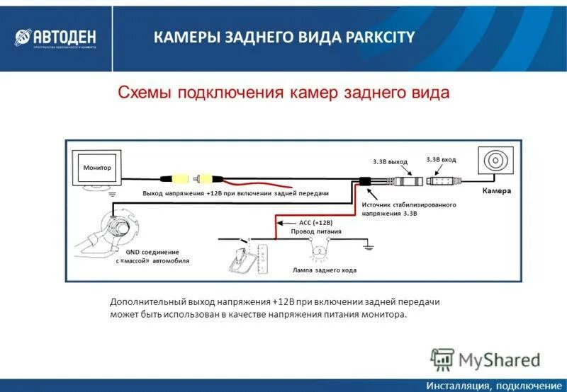 При подключении камеры заднего вида мерцает дисплей Как подключить камеру заднего вида на грузовик 24в а магнитола разъемы 12в - фот