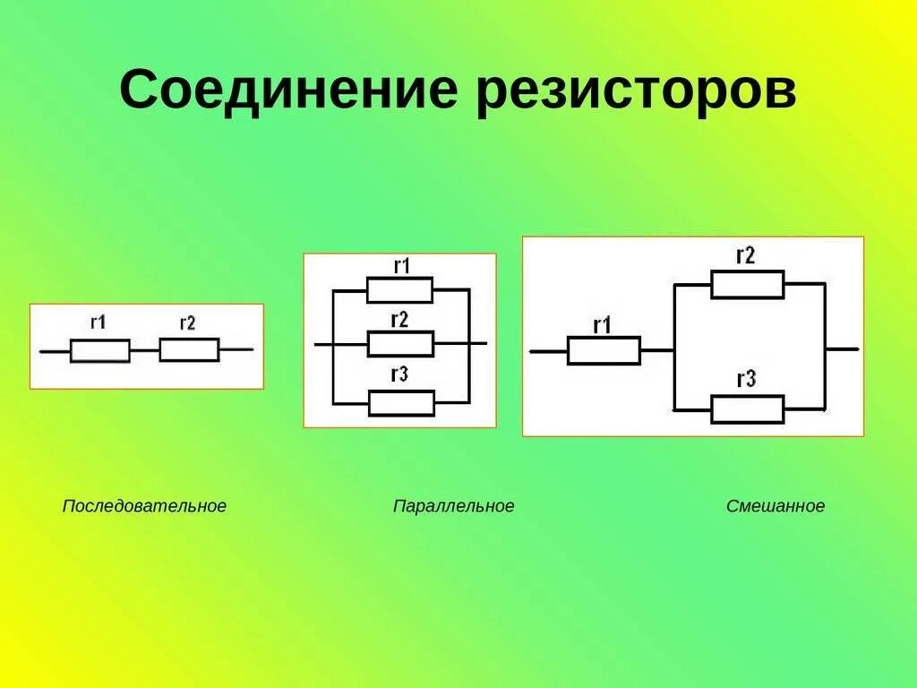 При подключении резистора с электрическим сопротивлением Картинки ДВА РЕЗИСТОРА СОЕДИНЕНЫ ПОСЛЕДОВАТЕЛЬНО СОПРОТИВЛЕНИЕ