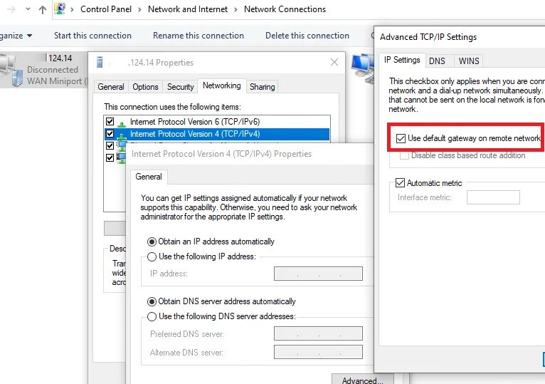 При подключении vpn пропадает интернет windows 10 Как подружить Cisco AnyConnect и Outline? - Хабр Q&A
