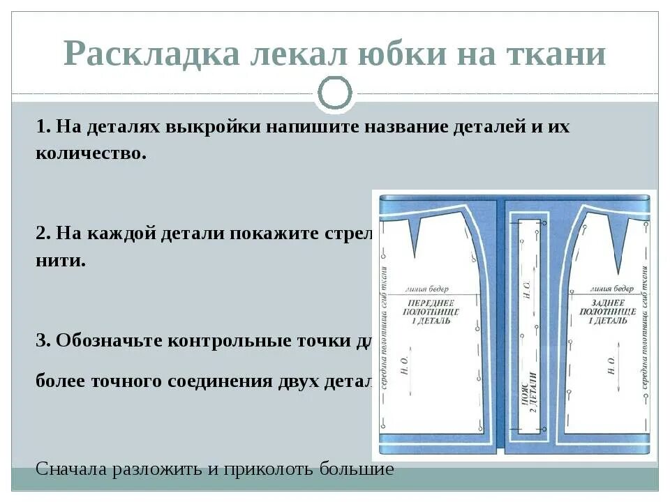 При раскладке выкройки на ткани не учитывается В какой последовательности следует выполнять раскладку выкройки: найдено 88 изоб