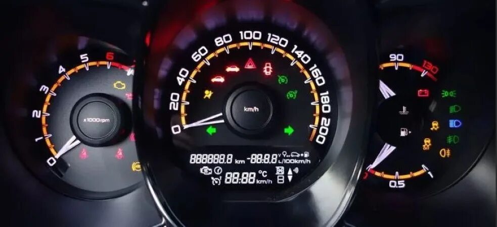 Приборная панель лада веста фото Купить Комбинация приборов 8450032268 для Lada Vesta по цене 28582 рублей.