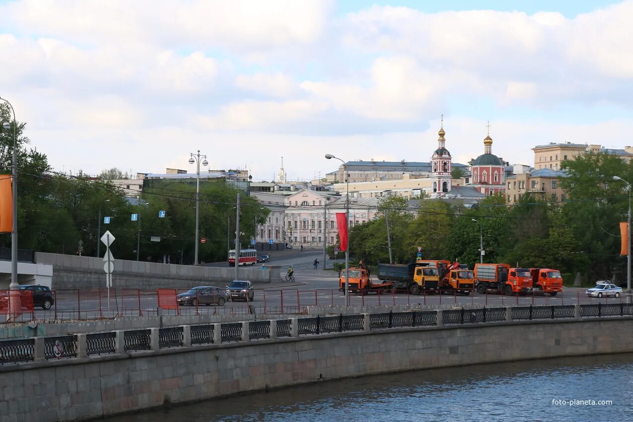 Причал китай город устьинский фото Устьинская набережная, река Яуза Город в границах между бульварным и садовым кол