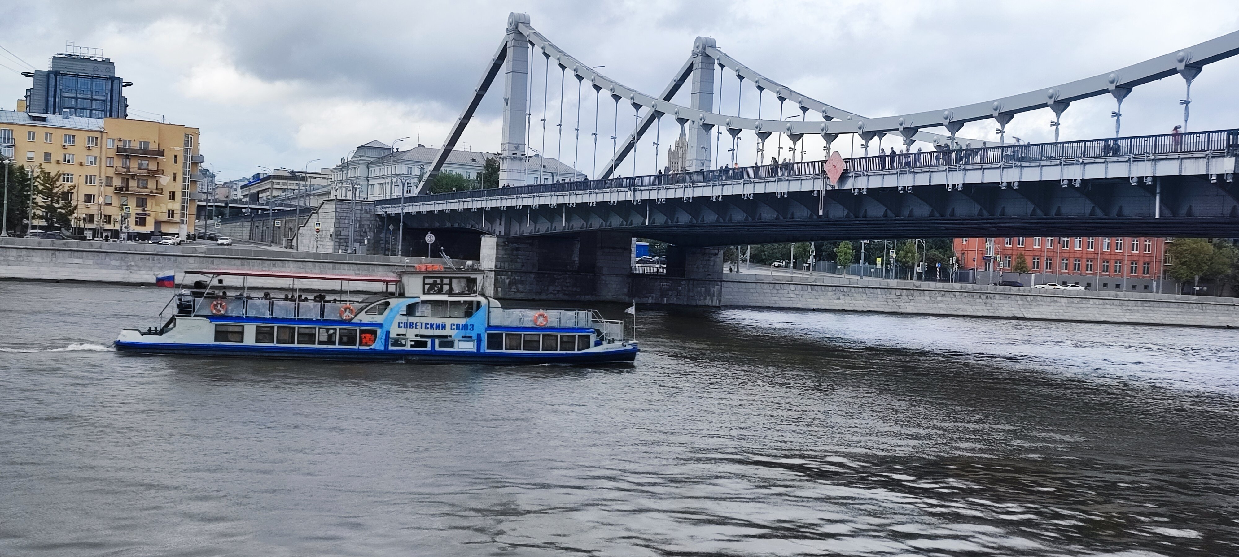 Причал крымский мост москва фрунзенская набережная фото Особенности пристани Причал Крымский мост в Москве, Фрунзенская набережная - Янд