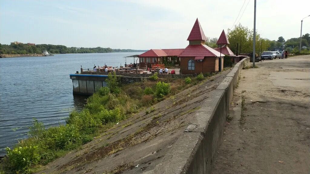 Причал тверская область кимры набережная фадеева фото Panorama: Prichal, cafe, Tver Region, Kimry, naberezhnaya Fadeyeva - Yandex Maps