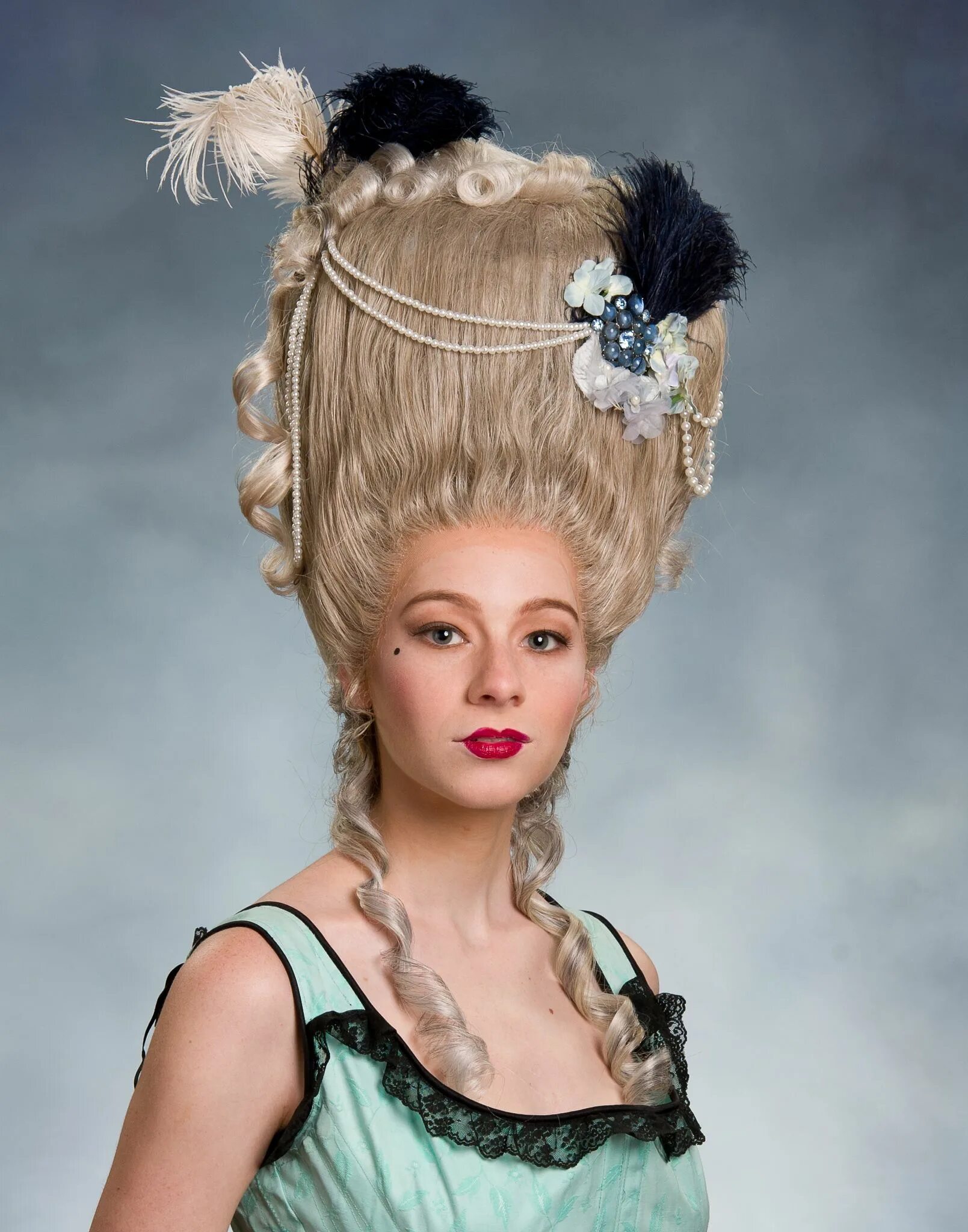 Прическа 18 Georgian/Rococo - allisonlowery Historical hairstyles, Rococo hairstyles, Hair s